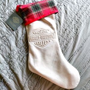 Harley Davidson Christmas stocking